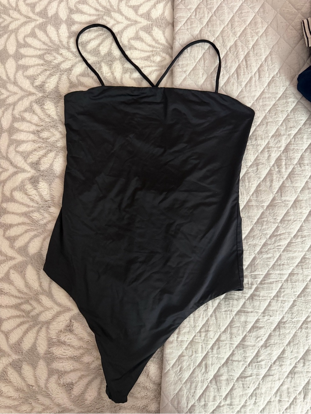 Black Aritzia Strappy Bodysuit